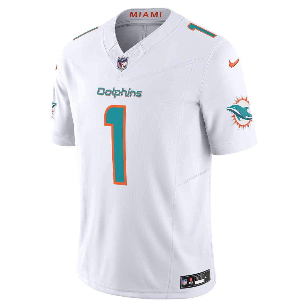 Tua Tagovailoa Miami Dolphins Vapor F.U.S.E. Limited Jersey - Aqua
