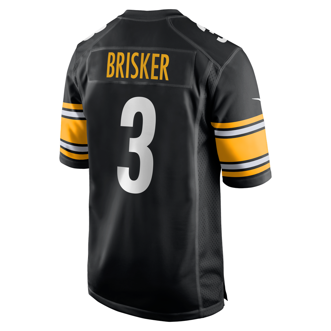 Jaquan Brisker Pittsburgh Steelers Team Game Jersey - Black