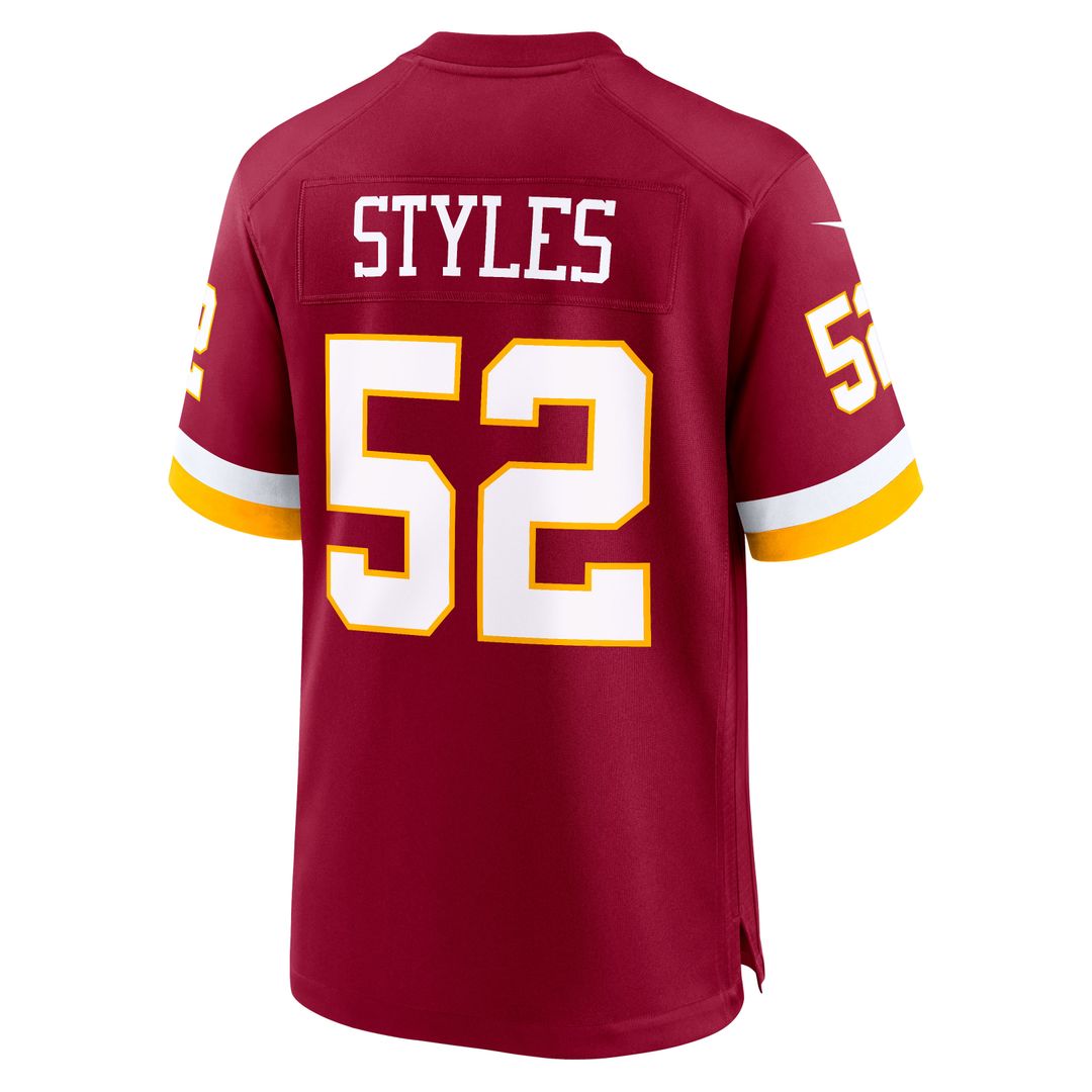Sonny Styles Washington Commanders Game Super Bowl Era Jersey - White