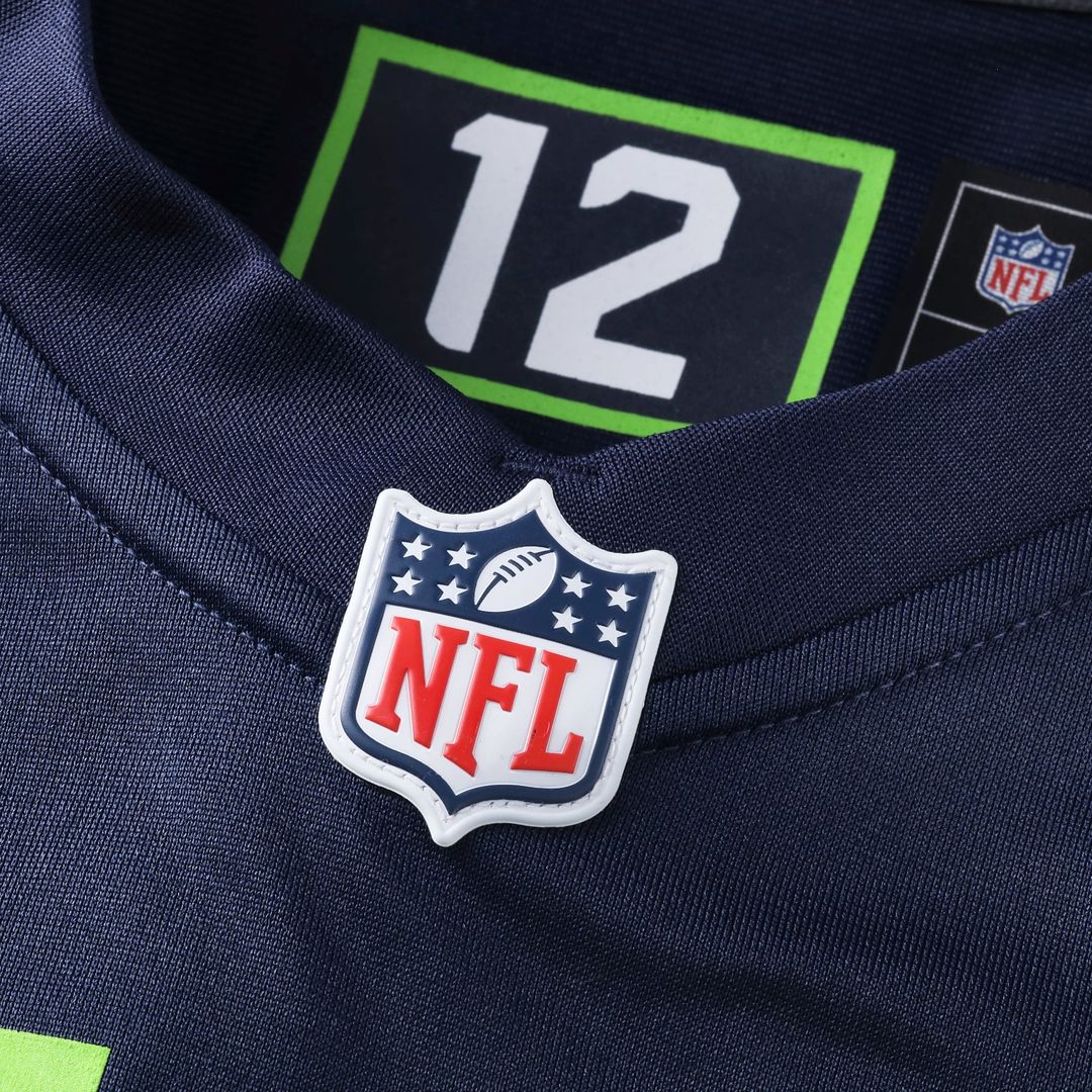 12s Seattle Seahawks Team Game Jersey - College Navy