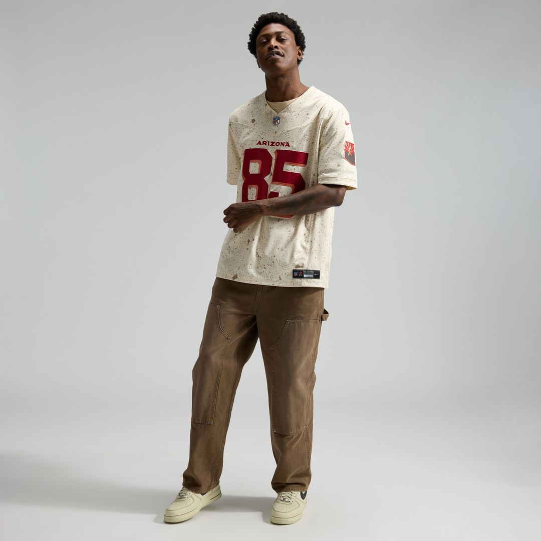 Trey McBride Arizona Cardinals 2025 Rivalries Collection Stitched Limited Jersey - Natural