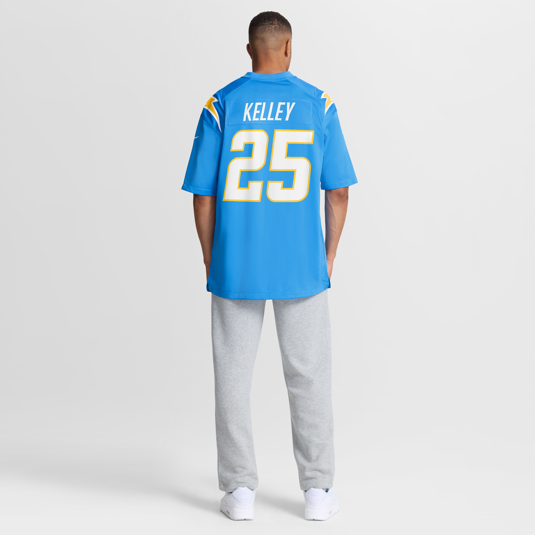 Joshua Kelley Los Angeles Chargers Game Jersey - Powder Blue