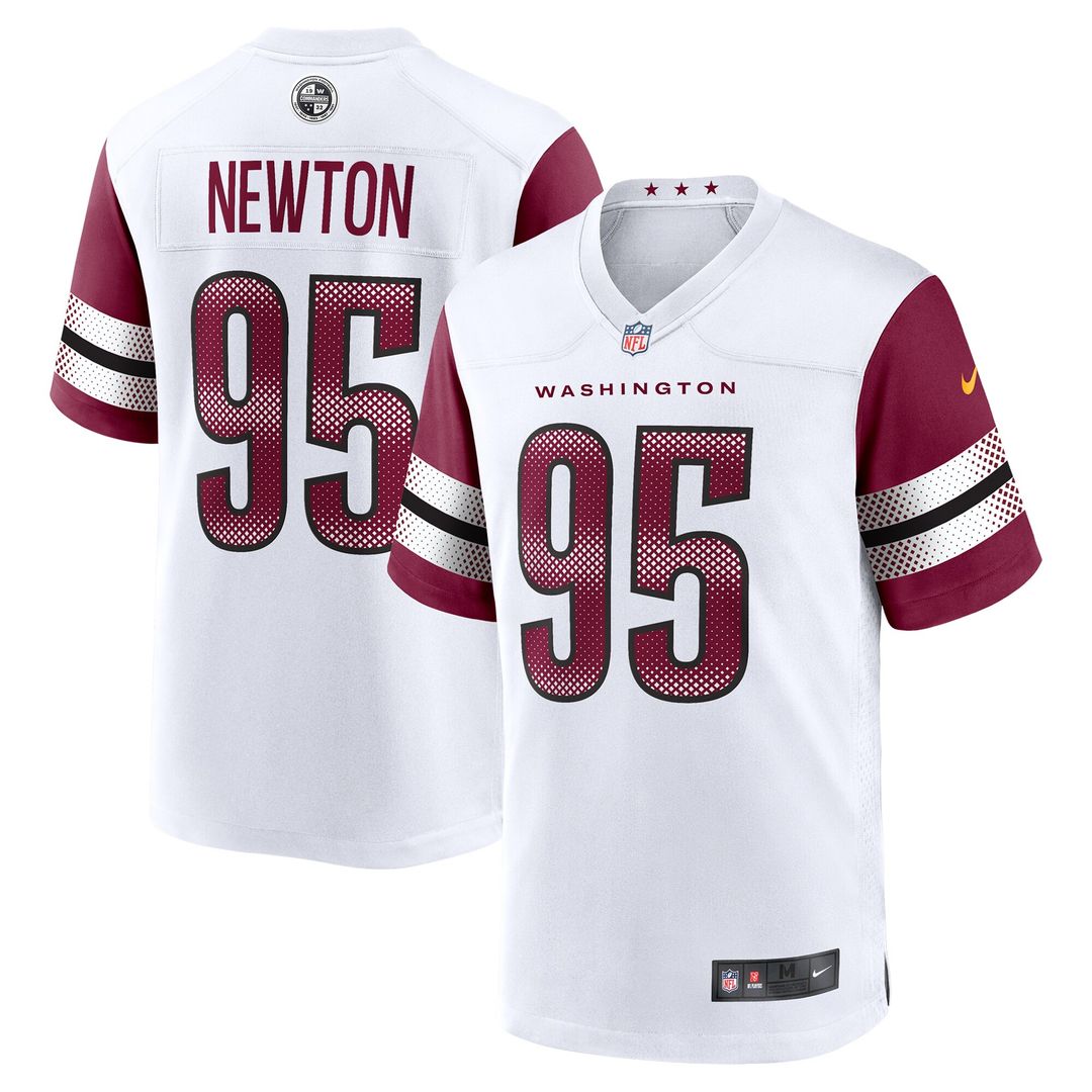 Jer'Zhan Newton Washington Commanders Game Jersey - White