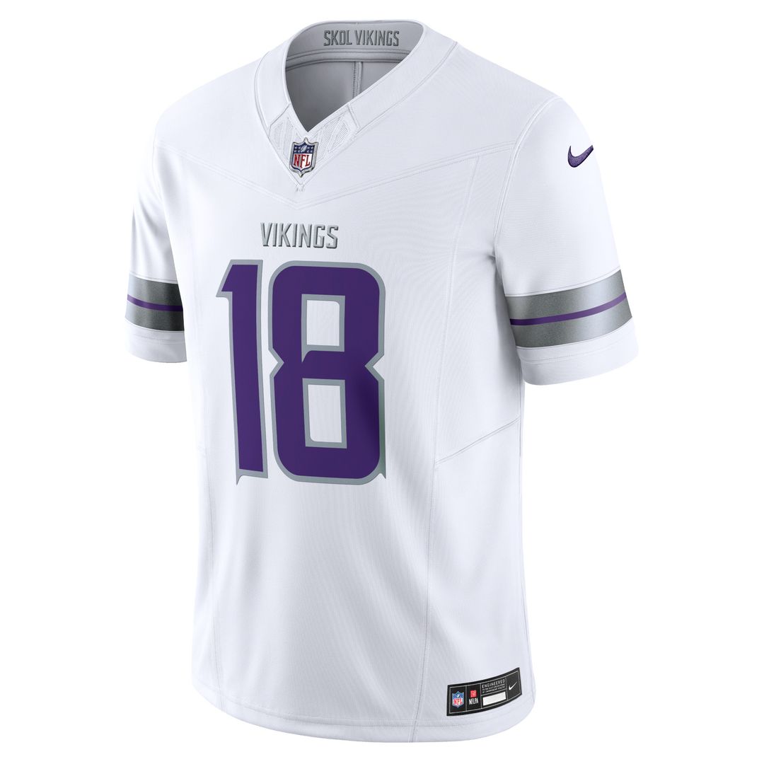 Justin Jefferson Minnesota Vikings Alternate Vapor F.U.S.E. Limited Jersey - White