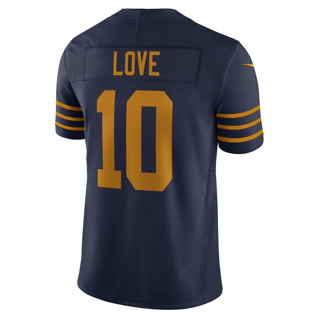 Love Green Bay Packers The 1923 Classic Vapor F.U.S.E. Limited Jersey - Navy