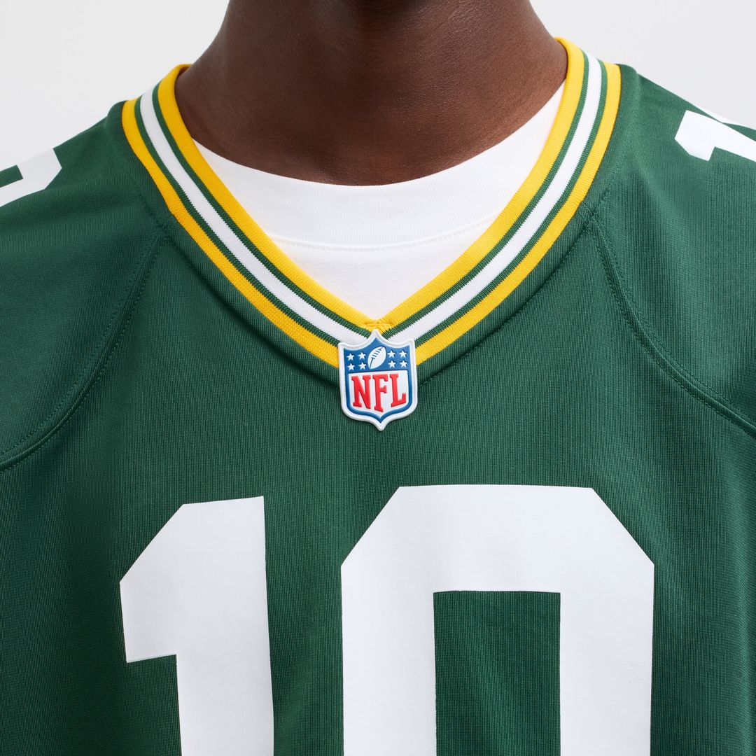 Love Green Bay Packers Game Jersey - White