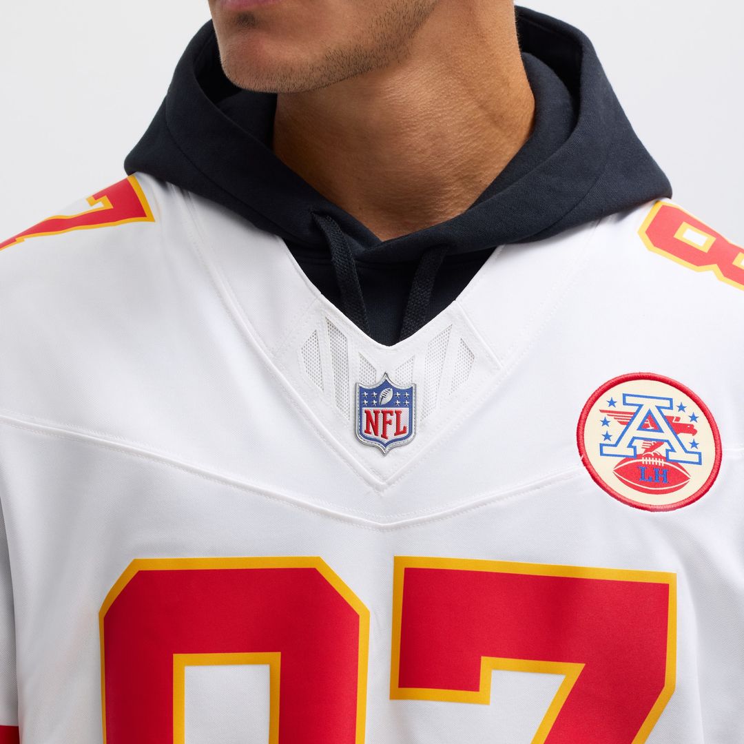 Travis Kelce Kansas City Chiefs Vapor F.U.S.E. Limited Jersey - White