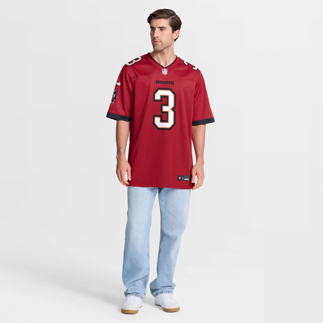 Rueben Bain Jr. Tampa Bay Buccaneers 2026 NFL Draft First Round Pick No. 15 Team Game Jersey - Red