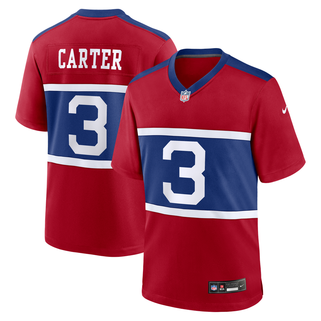 Abdul Carter New York Giants Game Jersey - White