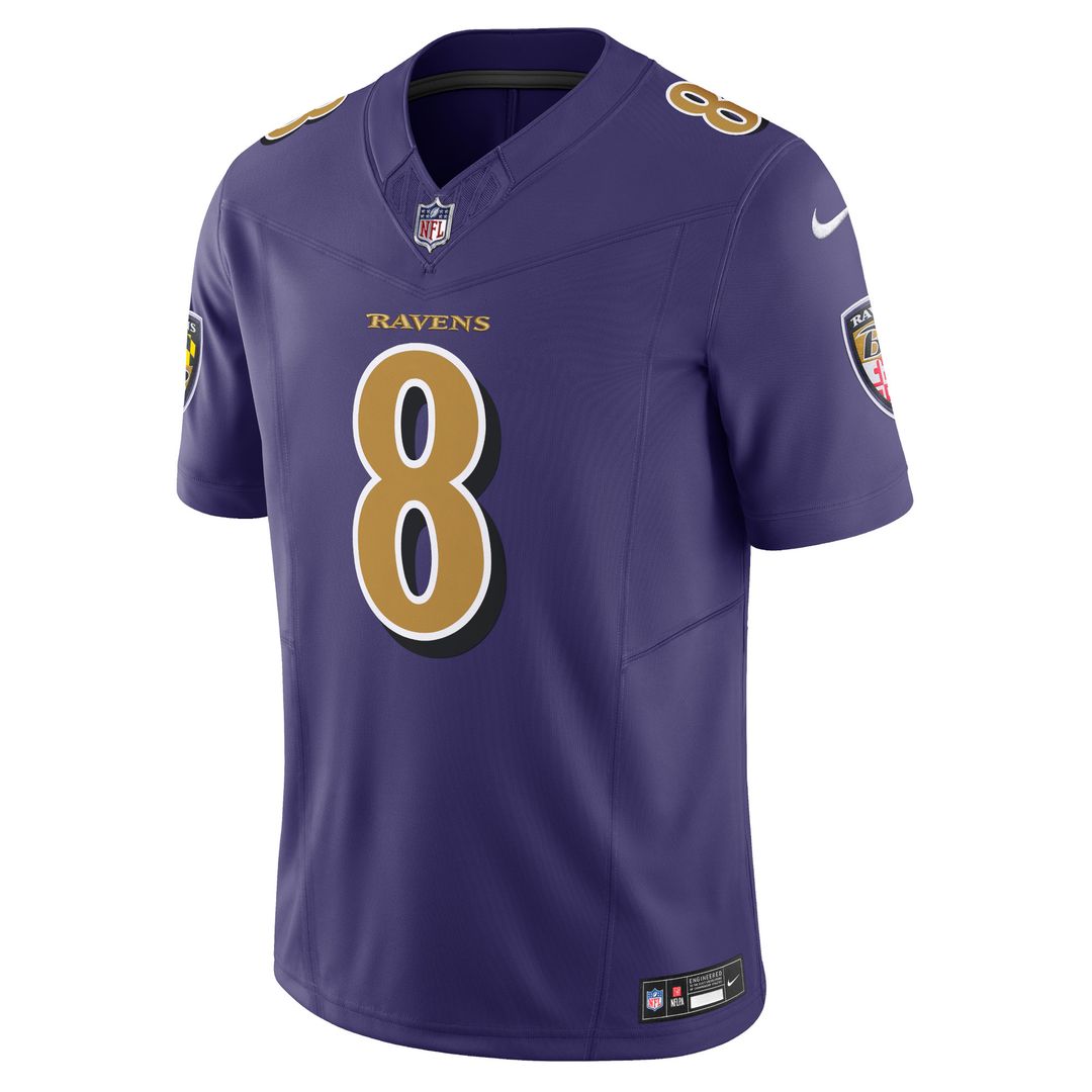 Lamar Jackson Baltimore Ravens Vapor F.U.S.E. Limited Jersey - Purple
