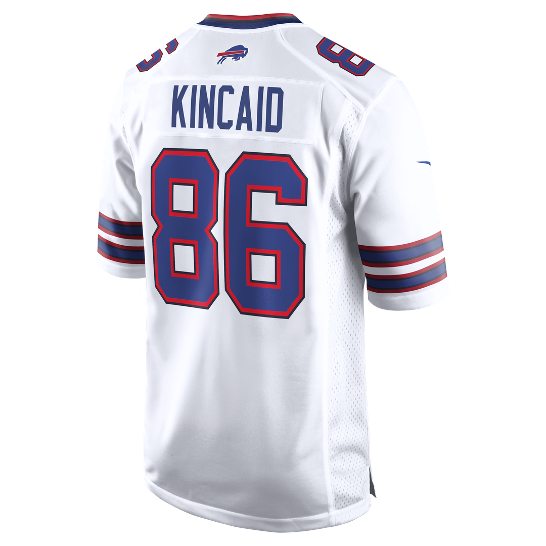 Dalton Kincaid Buffalo Bills Game Jersey - White