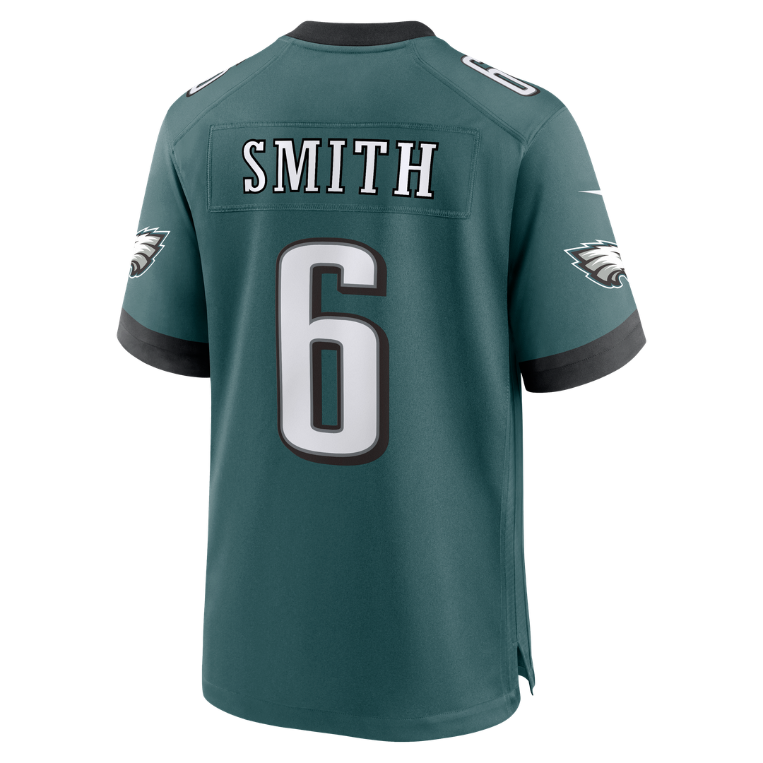 DeVonta Smith Philadelphia Eagles Team Game Jersey - Midnight Green