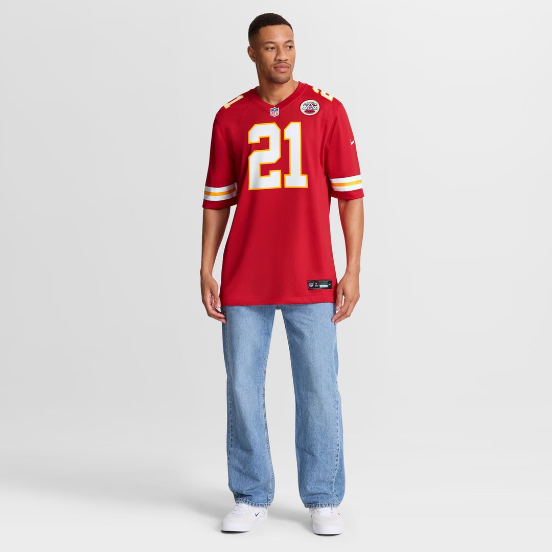 Jaden Hicks Kansas City Chiefs Game Jersey - Red