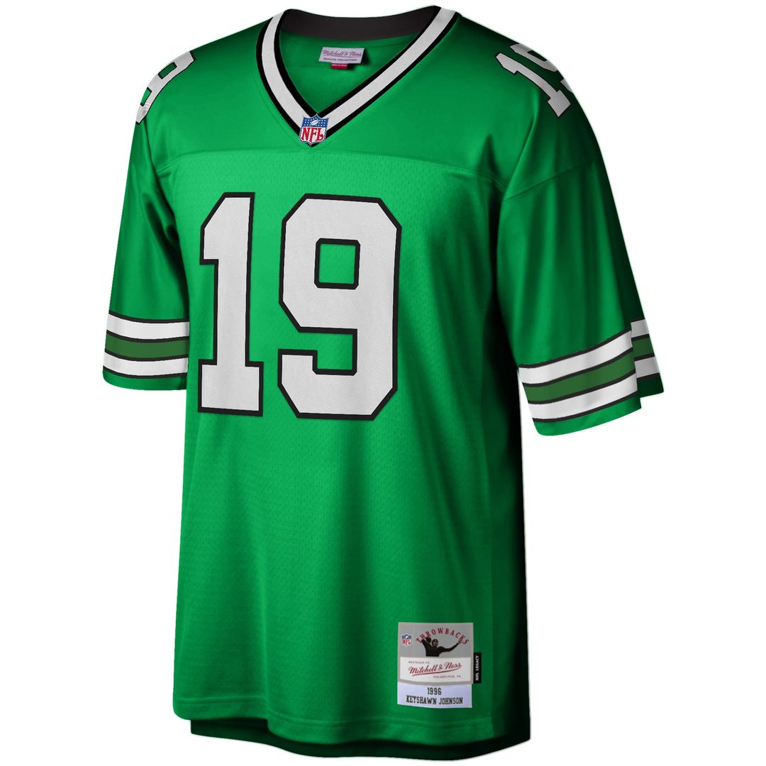Keyshawn Johnson New York Jets Legacy Replica Jersey - Kelly Green