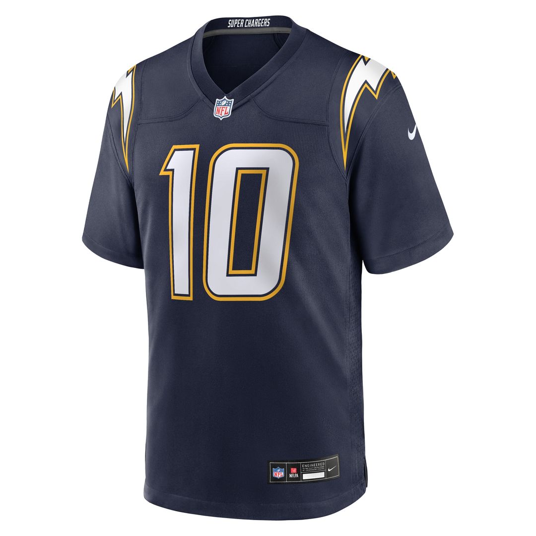 Justin Herbert Los Angeles Chargers Player Game Jersey - Powder Blue