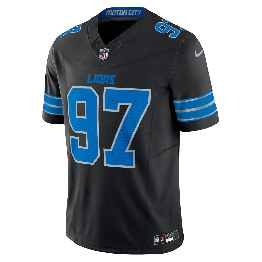 Aidan Hutchinson Detroit Lions Vapor F.U.S.E. Alternate Limited Jersey - Blue