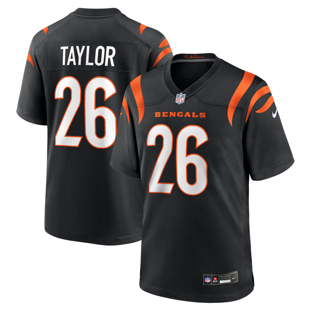 Ja'Sir Taylor Cincinnati Bengals Team Game Jersey - Black