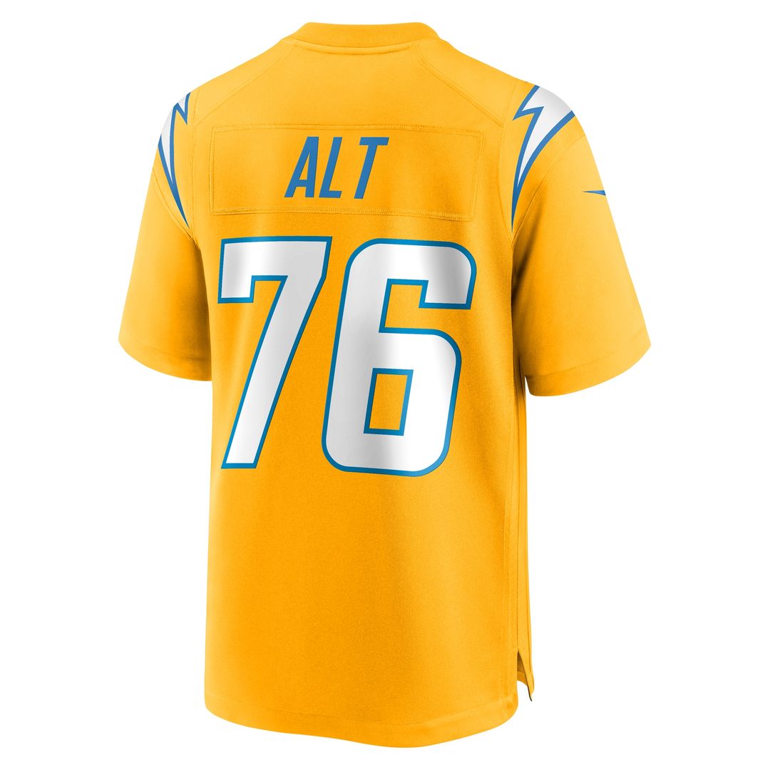 Joe Alt Los Angeles Chargers Player Game Jersey - Powder Blue