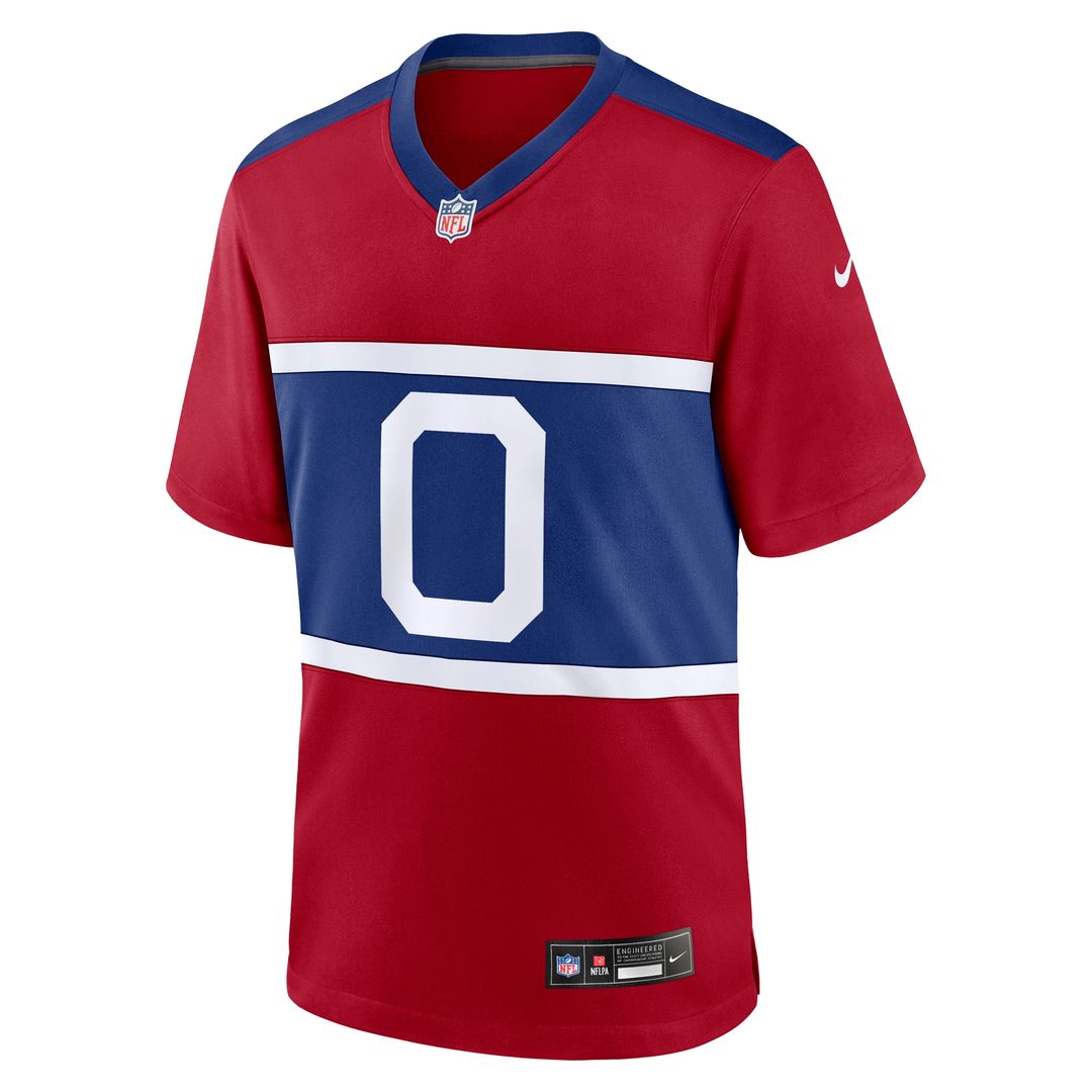 Brian Burns New York Giants Game Player Jersey - Royal