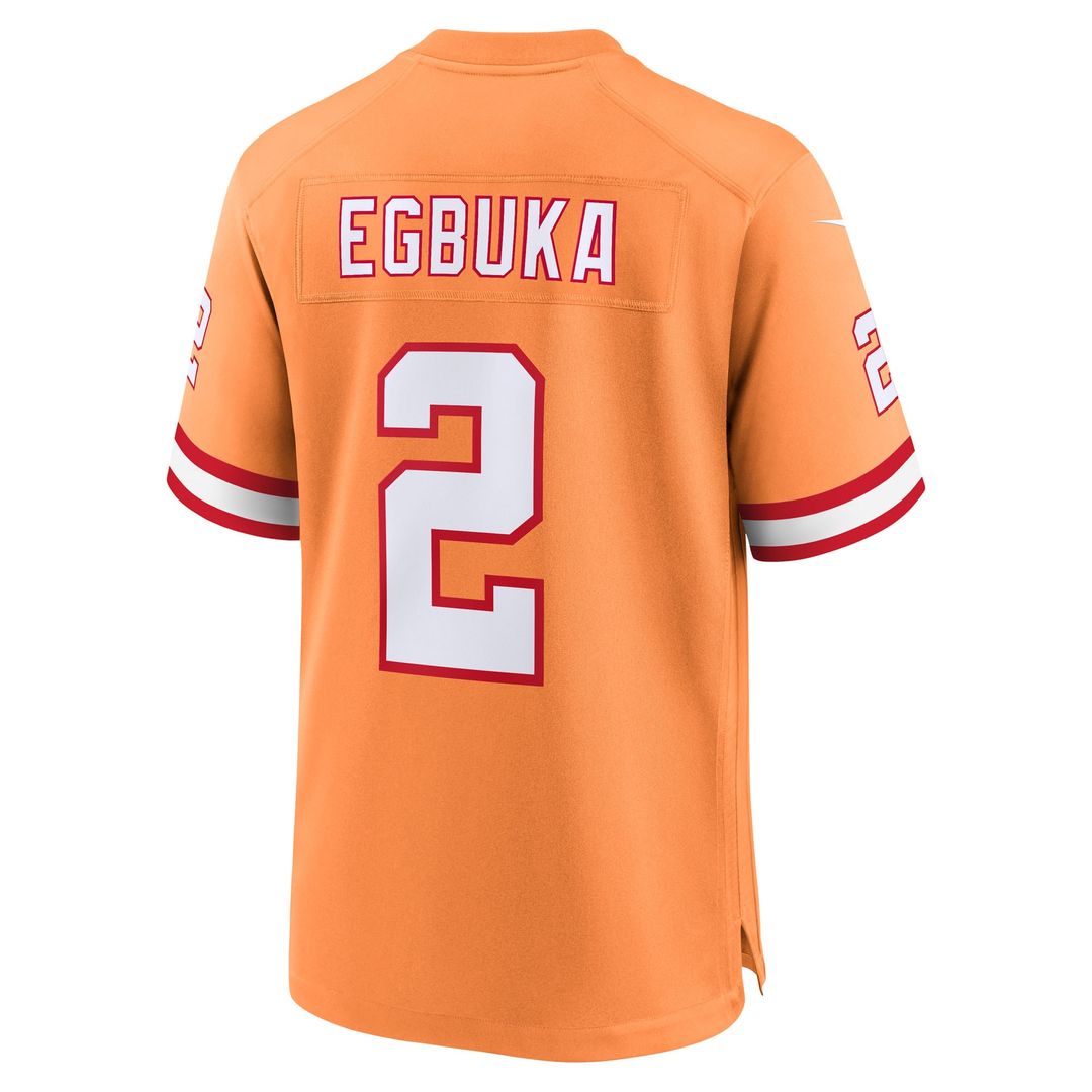 Emeka Egbuka Tampa Bay Buccaneers Game Jersey - White