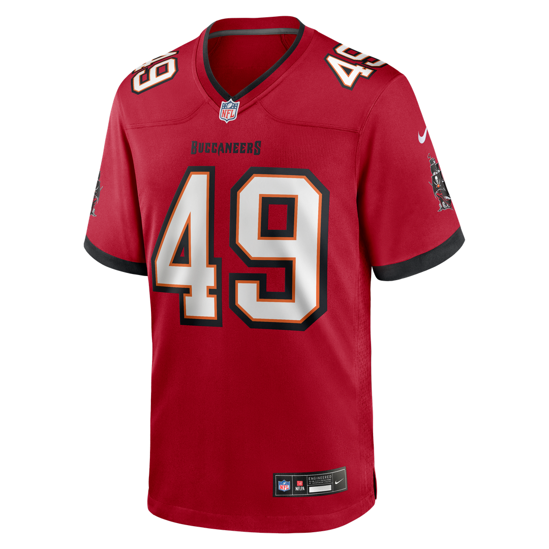 Owen Wright Tampa Bay Buccaneers Team Game Jersey - Red