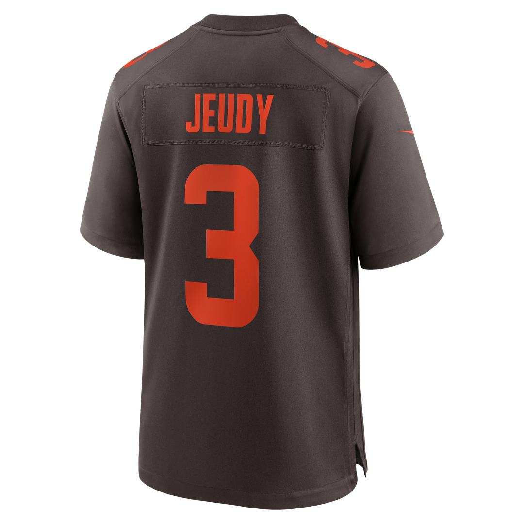 Jerry Jeudy Cleveland Browns Alpha Dawg Game Jersey - Brown