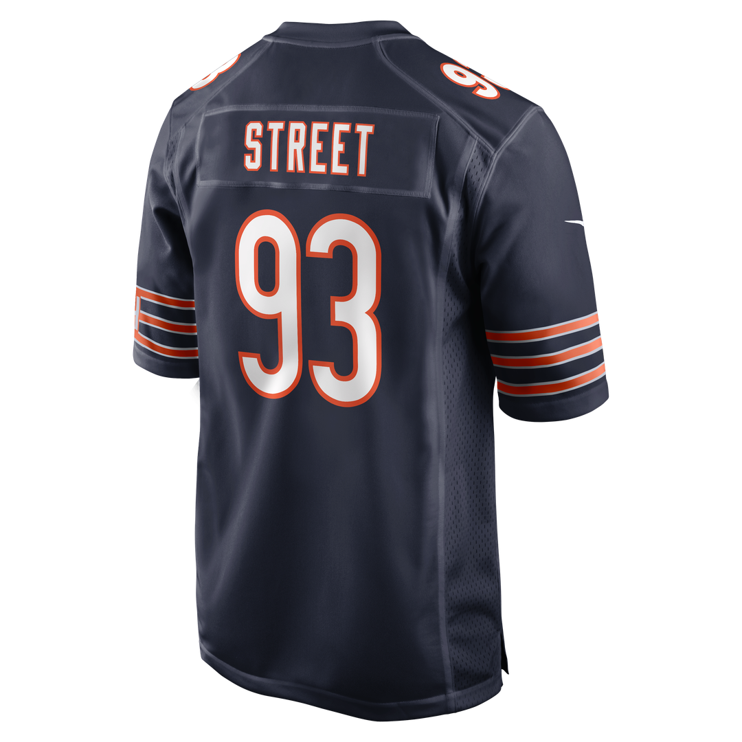 Kentavius Street Chicago Bears Team Game Jersey - Navy