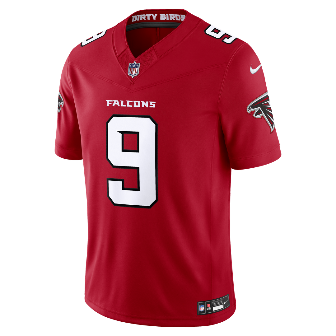 Michael Penix Jr. Atlanta Falcons Vapor F.U.S.E. Stitched Limited Jersey - Red