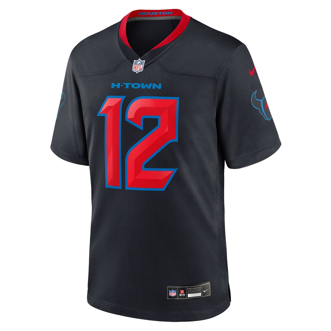 Nico Collins Houston Texans 2nd Alternate Game Jersey - Navy
