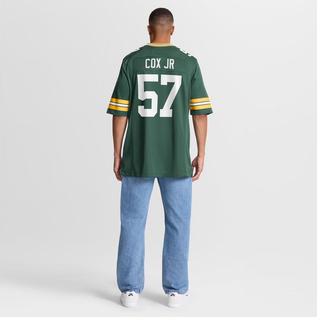 Brenton Cox Jr. Green Bay Packers Game Jersey - Green