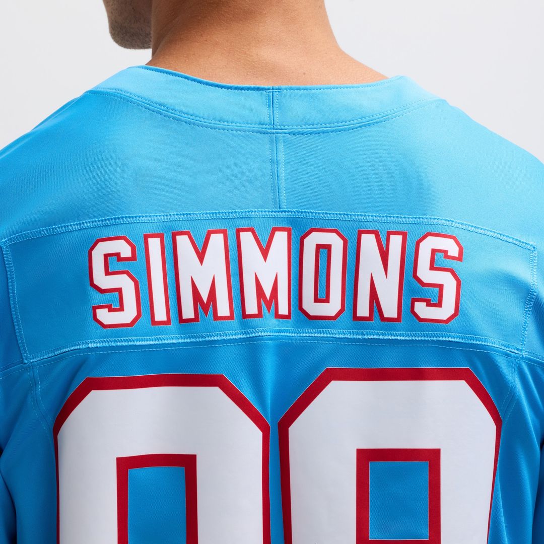 Jeffery Simmons Tennessee Titans Vapor F.U.S.E. Limited Jersey - Light Blue