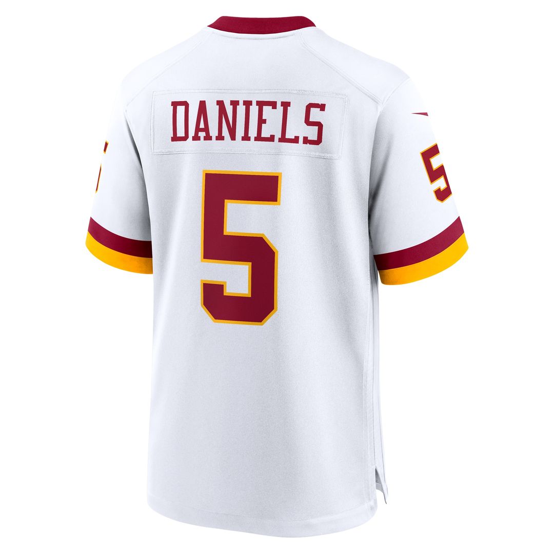 Jayden Daniels Washington Commanders Game Super Bowl Era Jersey - White