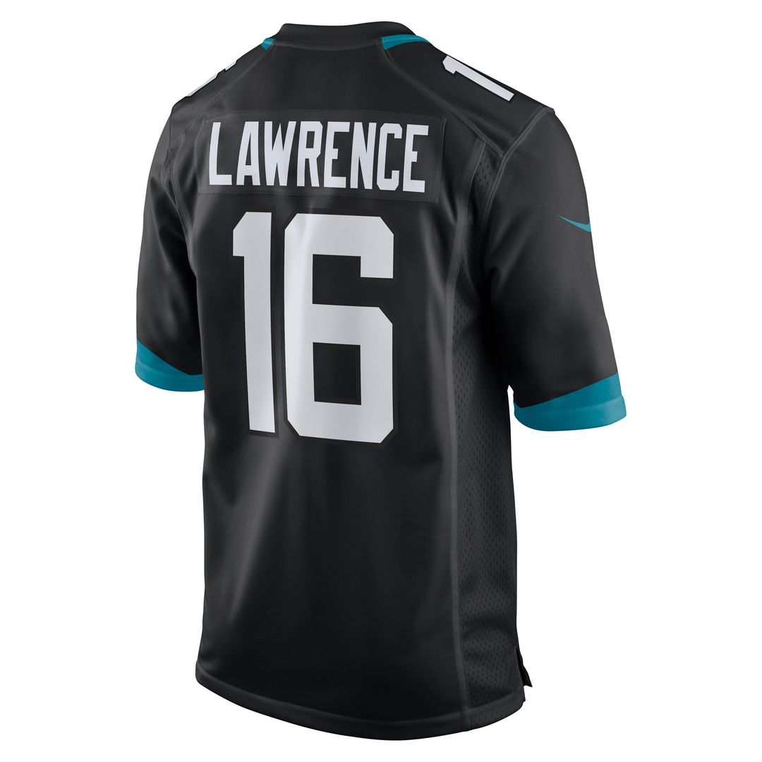 Trevor Lawrence Jacksonville Jaguars Alternate Game Jersey - Black