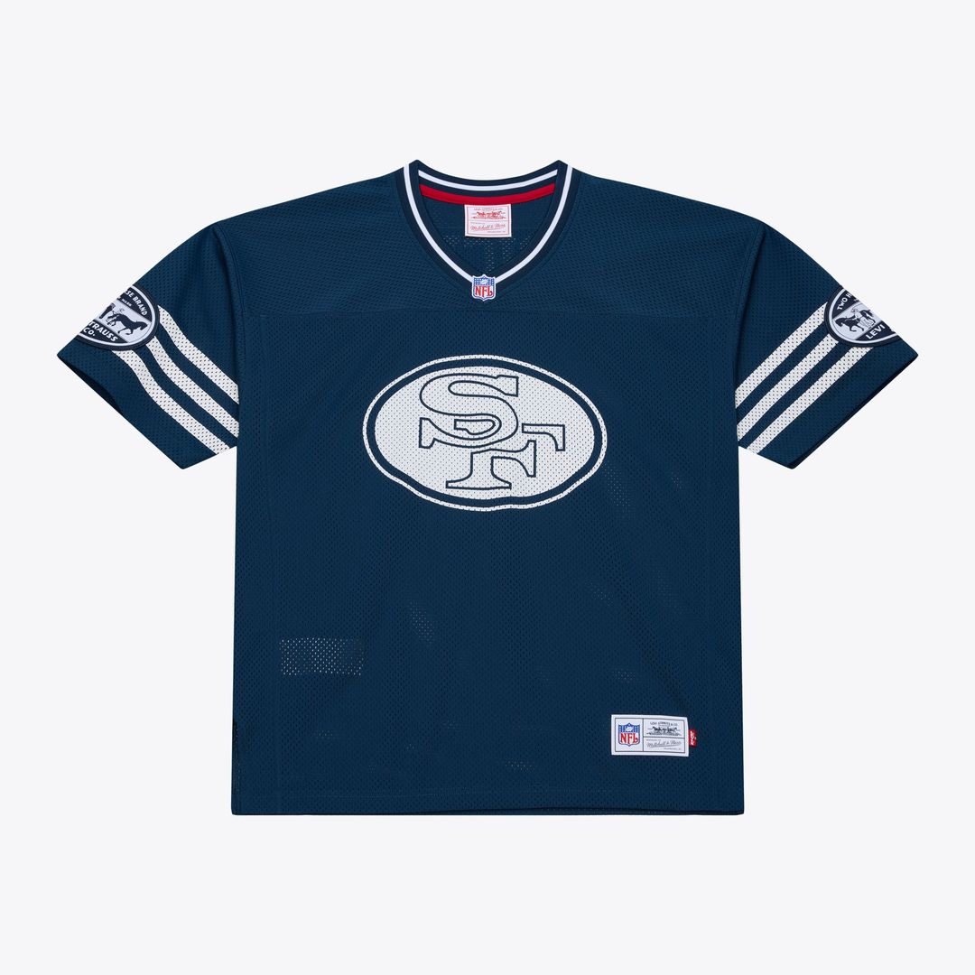 Jerry Rice San Francisco 49ers x Levi's Unisex Legacy Jersey - Navy