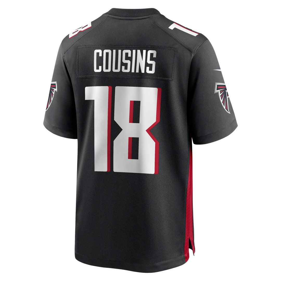 Kirk Cousins Atlanta Falcons Game Player Jersey - Black