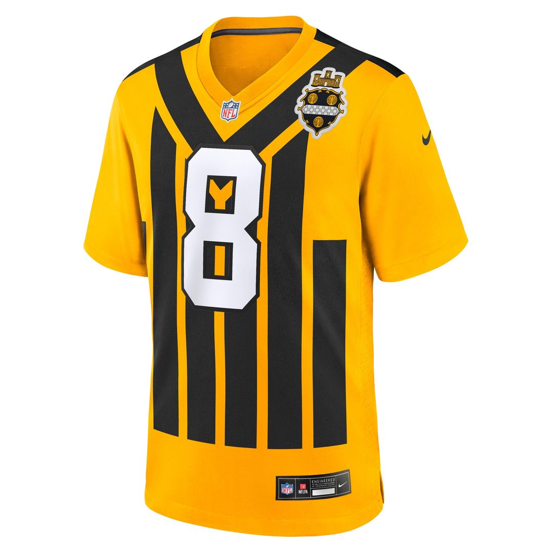 Aaron Rodgers Pittsburgh Steelers Game Jersey - White