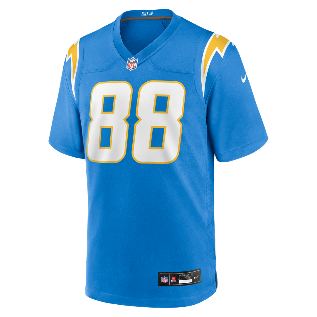 Charlie Kolar Los Angeles Chargers Team Game Jersey - Powder Blue