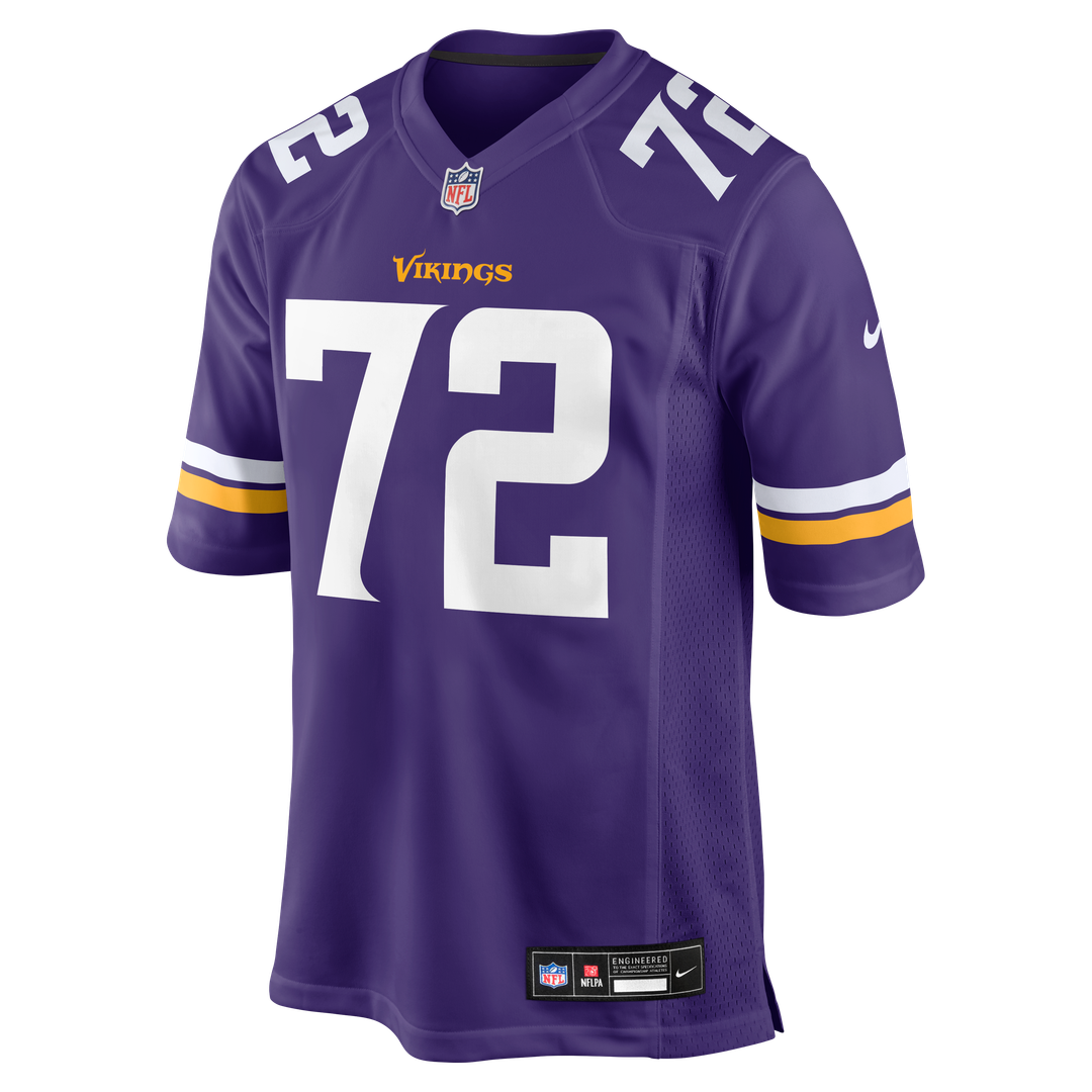 Ryan Van Demark Minnesota Vikings Team Game Jersey - Purple