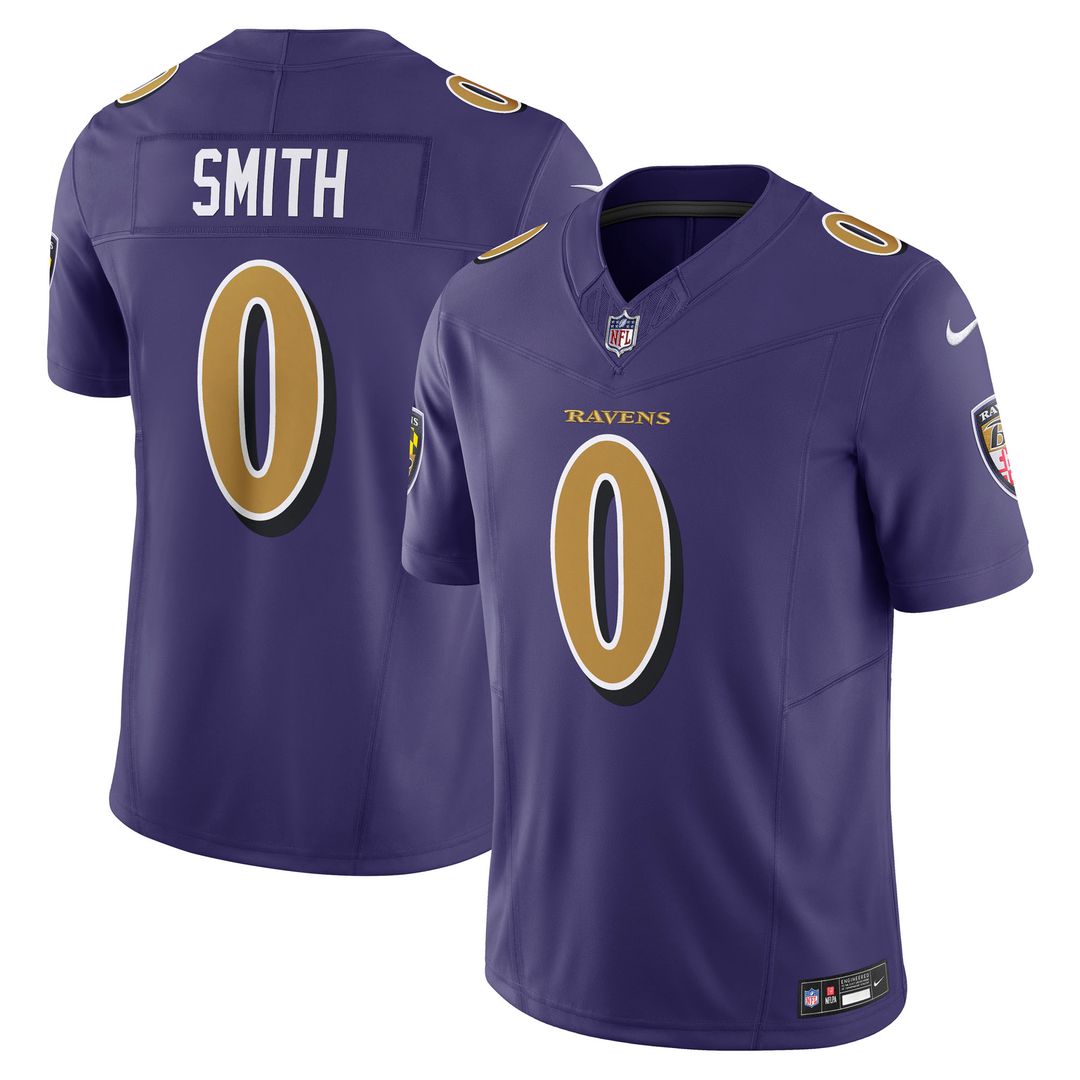 Roquan Smith Baltimore Ravens Alternate Vapor F.U.S.E. Limited Jersey - Black