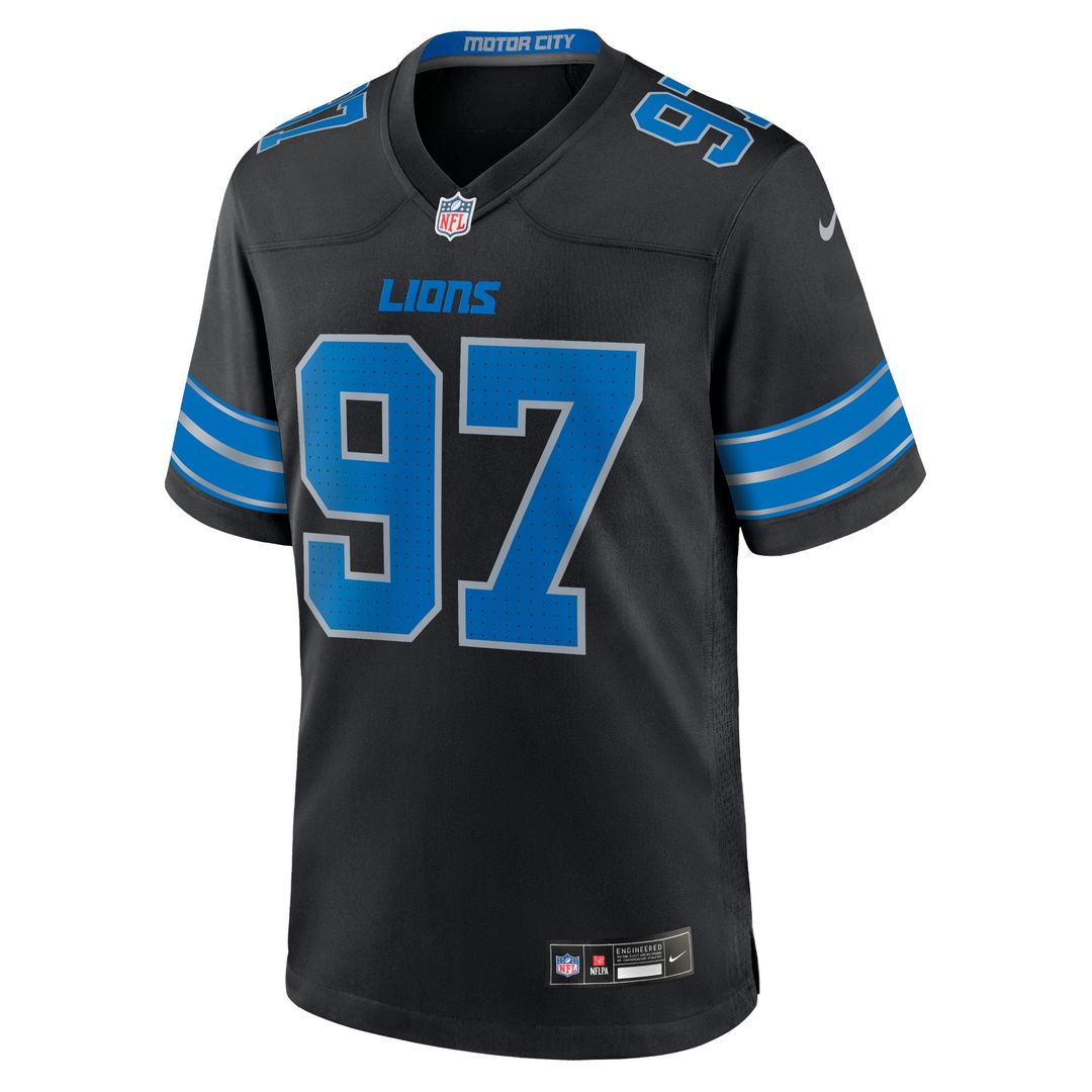 Aidan Hutchinson Detroit Lions Game Jersey - Blue