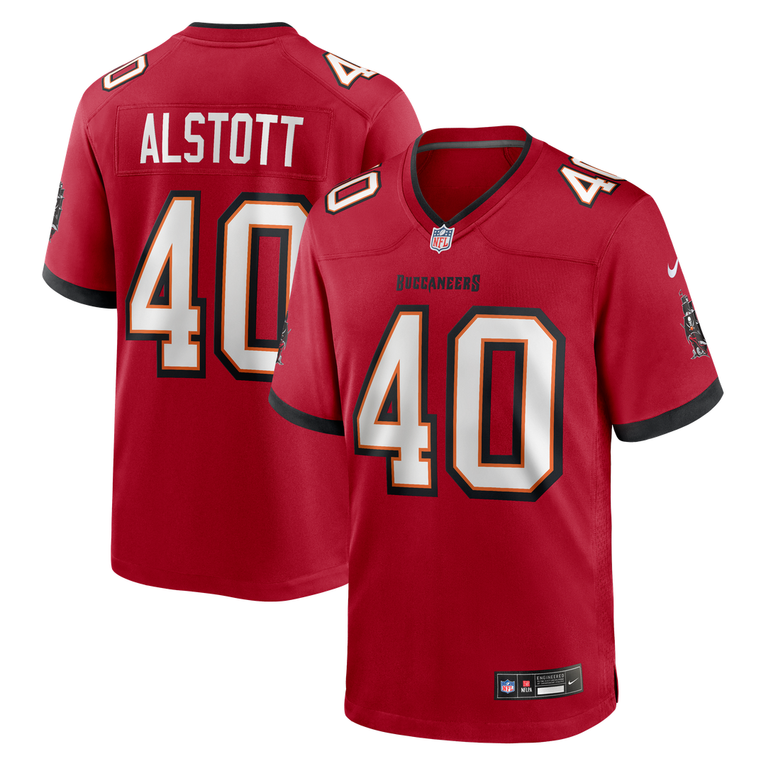 Mike Alstott Tampa Bay Buccaneers Retired Player Game Jersey - Red