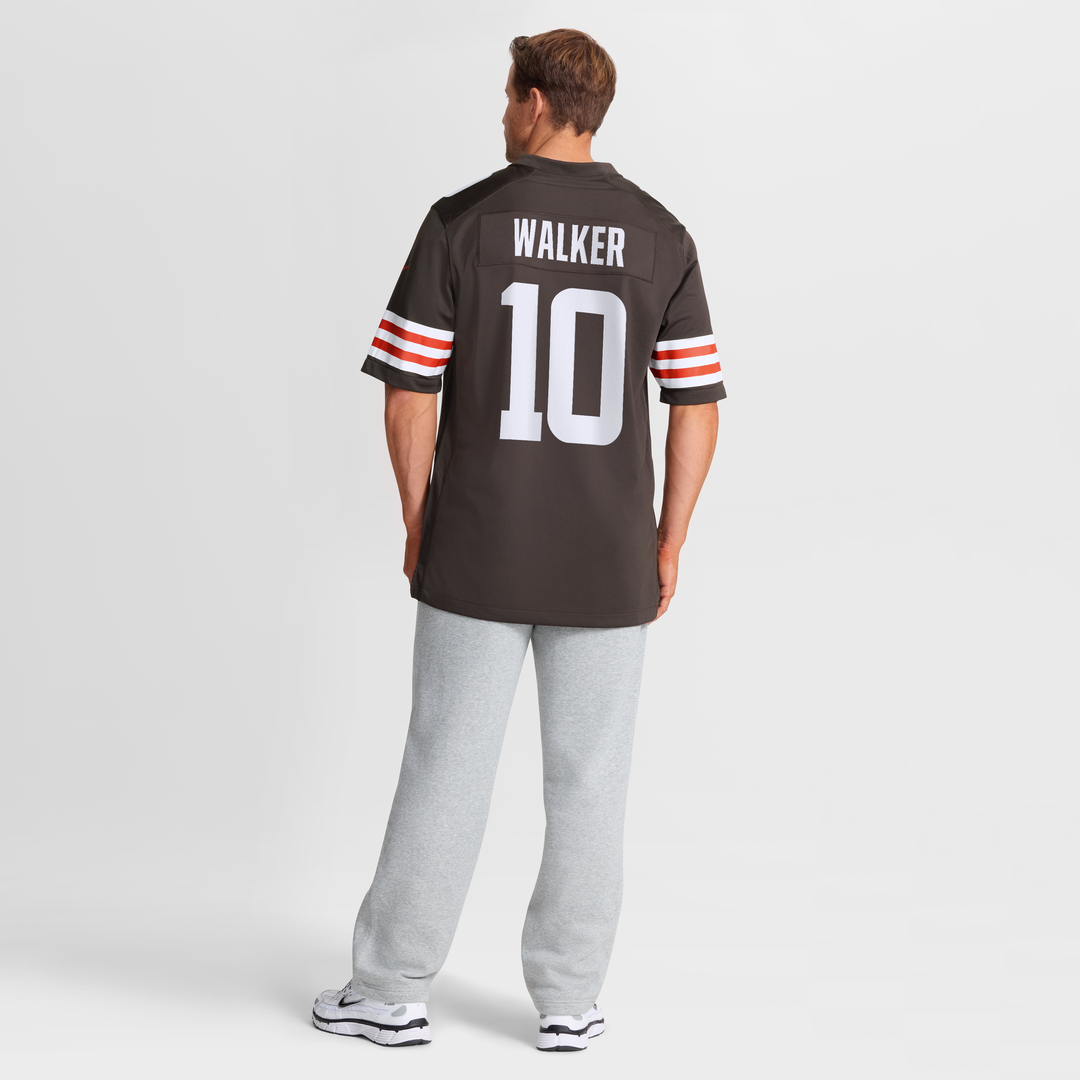 Phillip Walker Cleveland Browns Team Game Jersey - Brown
