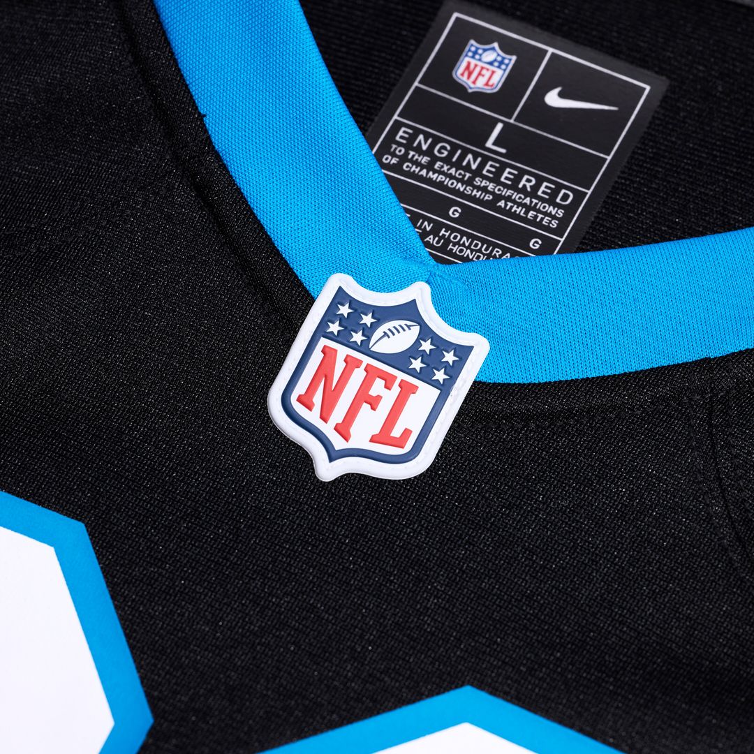 Luke Fortner Carolina Panthers Team Game Jersey - Black