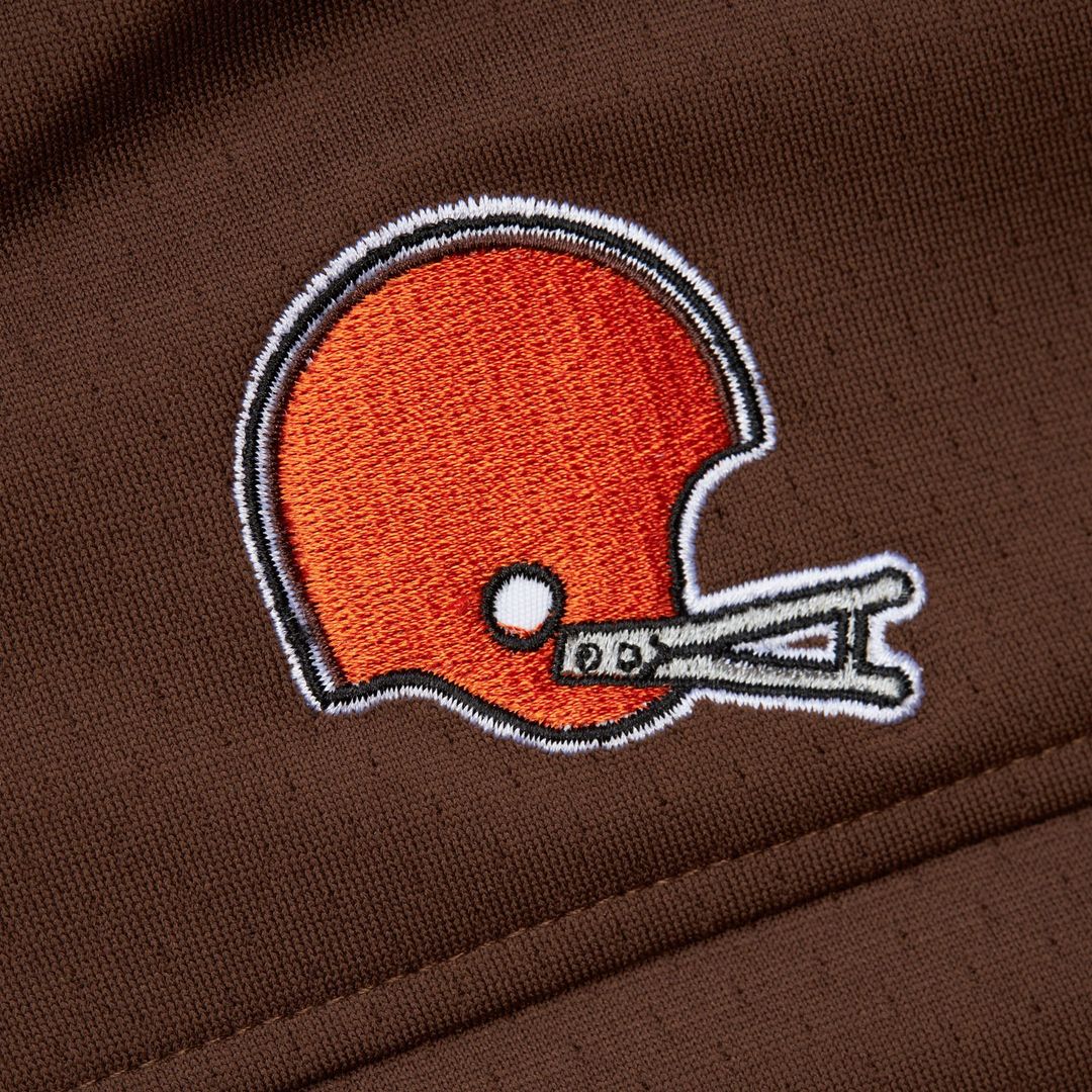 Jim Brown Cleveland Browns Player Name & Number Hoodie Legacy Jersey - Brown