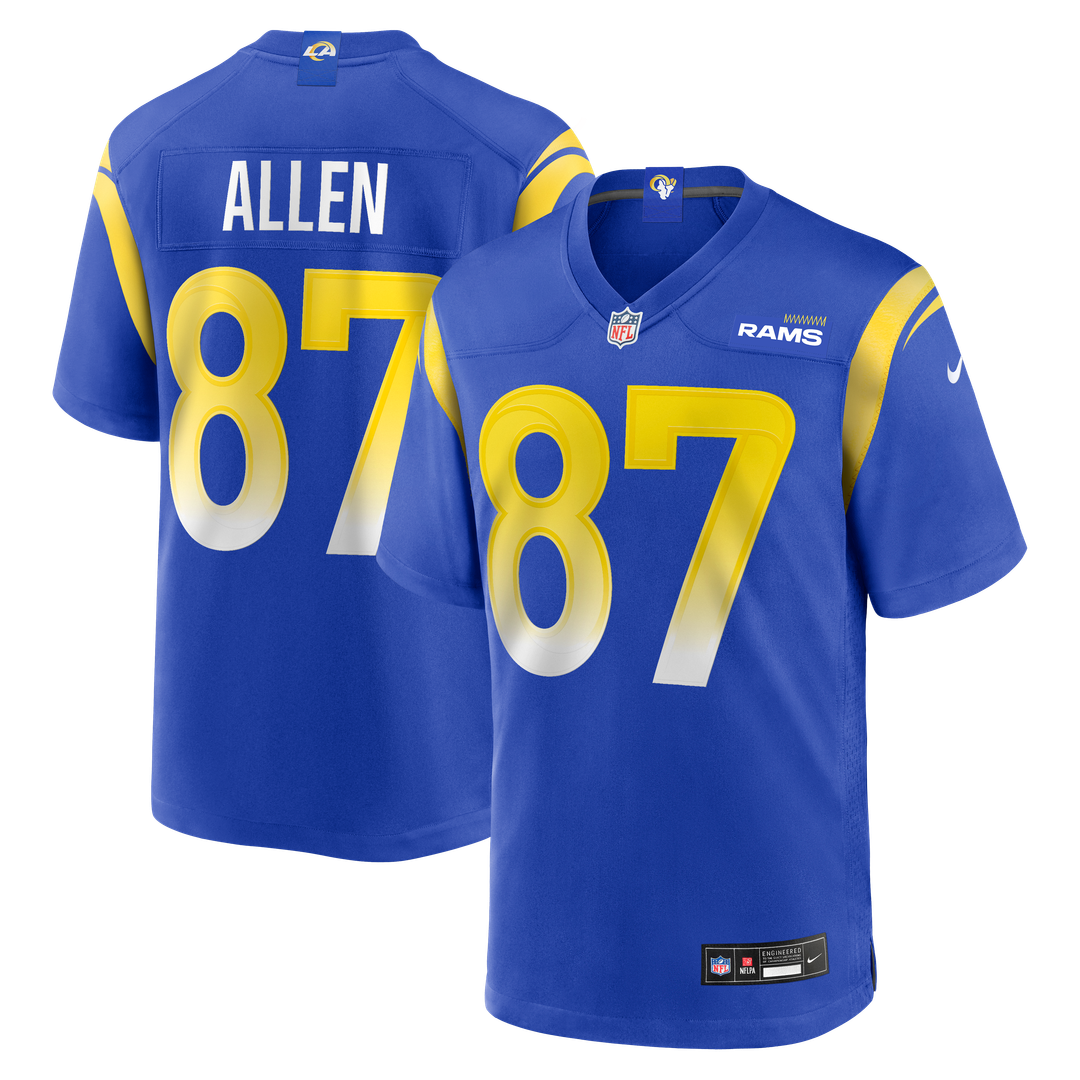 Davis Allen Los Angeles Rams Home Game Jersey - Royal