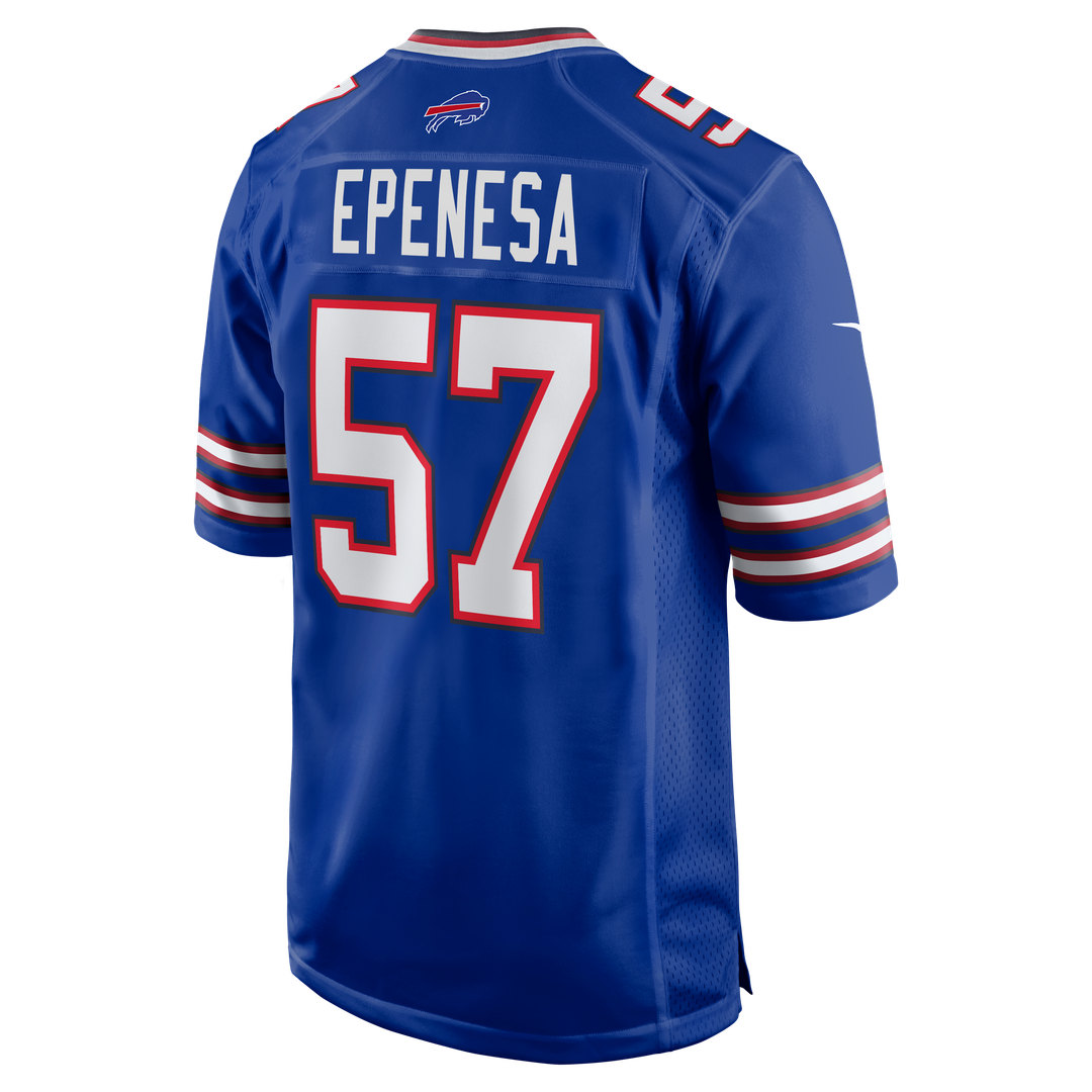 A.J. Epenesa Buffalo Bills Game Player Jersey - Royal