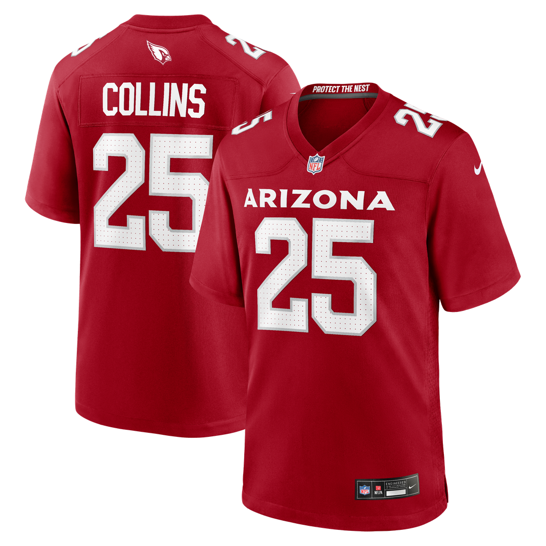 Zaven Collins Arizona Cardinals Home Game Jersey - Cardinal