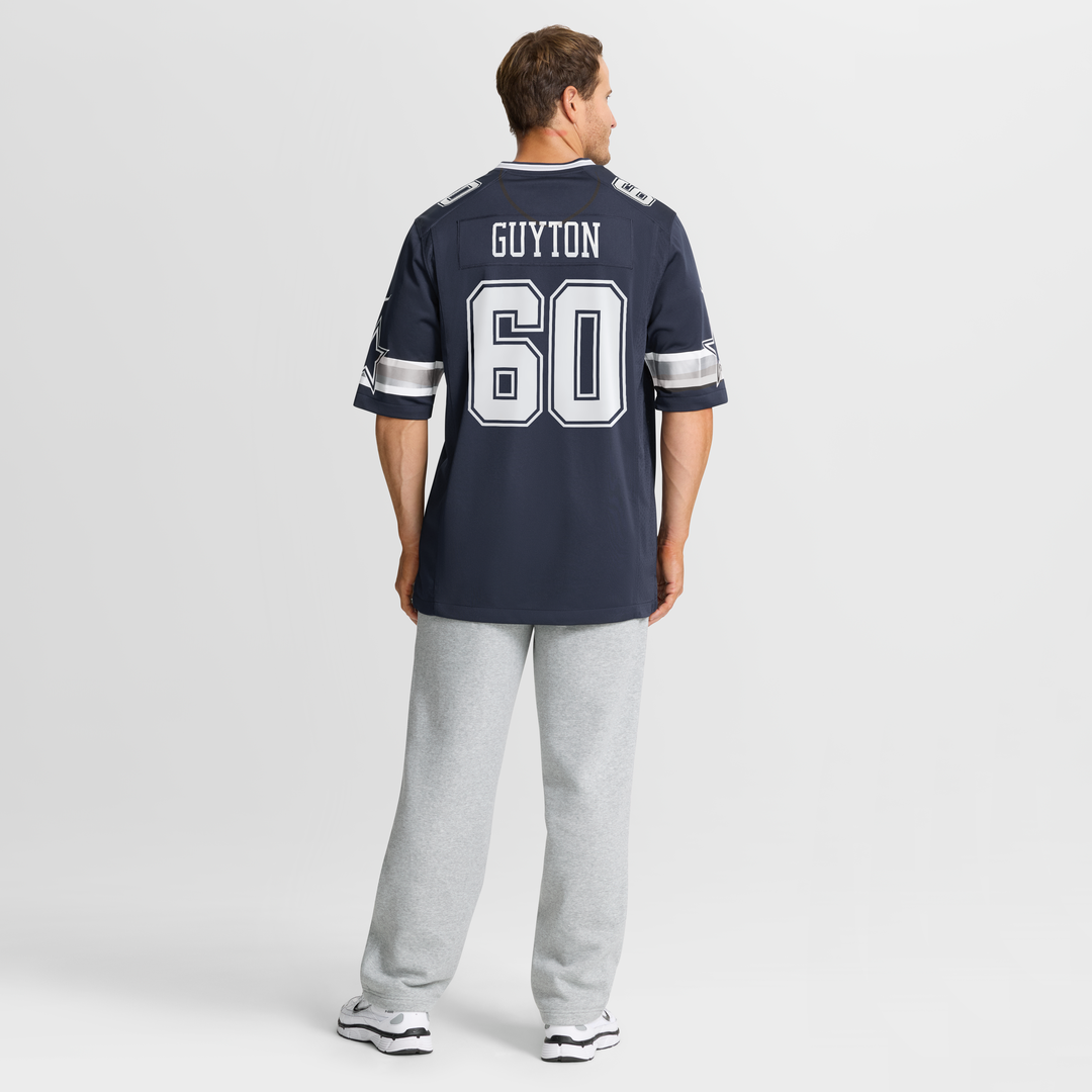 Tyler Guyton Dallas Cowboys Player Game Jersey - Navy