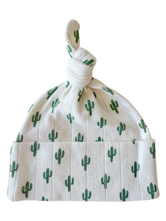 Cactus / Organic Pointelle Beanie