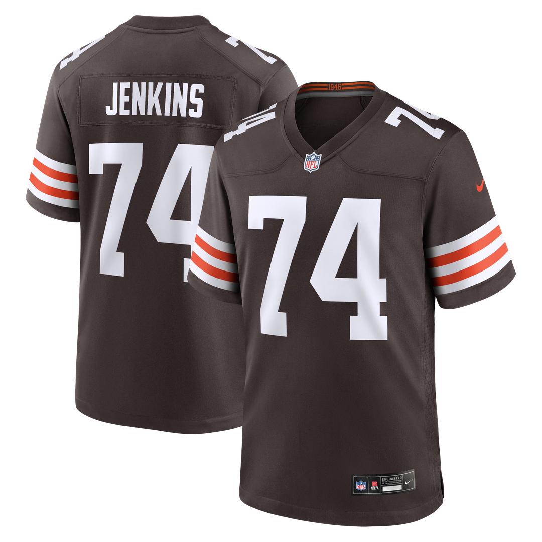 Elgton Jenkins Cleveland Browns Team Game Jersey - Brown